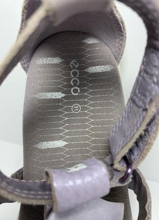 Босоніжки шкіряні ecco 4