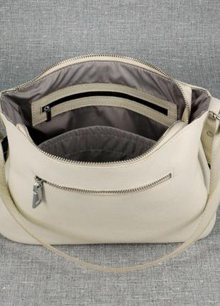Жіноча шкіряна сумка з двома ручками м59 в будь-якому кольорі шкіри6 фото