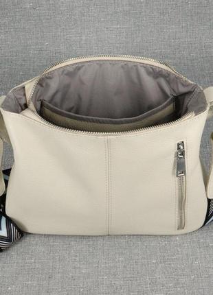 Жіноча шкіряна сумка з двома ручками м59 в будь-якому кольорі шкіри7 фото