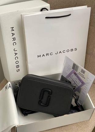 Женская сумочка marc jacobs total black10 фото