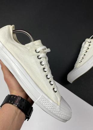 Кеды converse all star original белые летние удобные