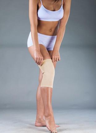 ® vitaly - наколенник эластичный бандаж фиксатор на коленный сустав спорт унисекс