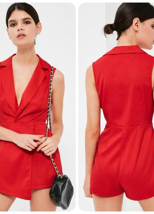 Стильний безрукавному ромпер класичного крою , комбез, комбінезон
