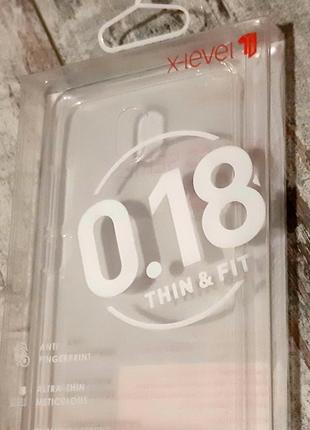 Xiaomi redmi 8a защитный чехол бампер x-level matte case