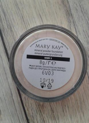 Минеральная пудра mary kay1 фото