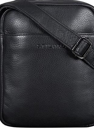 Сумка через плече nils stilord натуральна шкіра