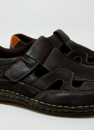 Мужские закрытые сандали на липучке