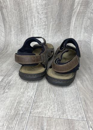 Кожаные сандали оригинал босоножки 45 размер2 фото