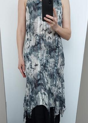 Pardon платье сарафан с ассиметричным двойным  низом1 фото