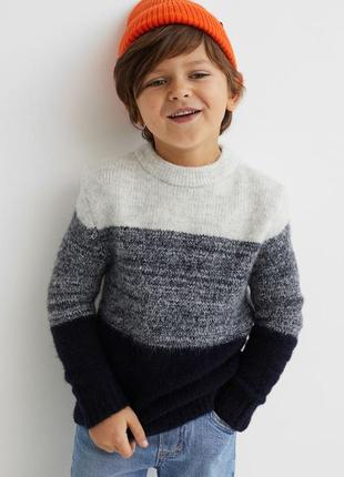 1-2 роки 92 см h&m новий фірмовий теплий джемпер светр хлопчику свитер джемпер мальчику1 фото