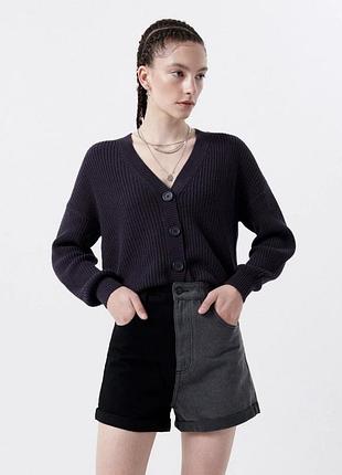 Новые шорты мом с высокой посадкой cropp9 фото