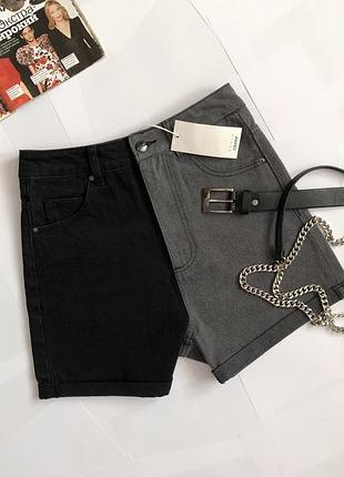 Новые шорты мом с высокой посадкой cropp2 фото