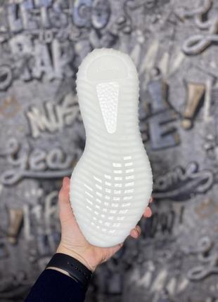 Мужские кроссовки adidas yeezy boost 350 v2 mono white 40-41-42-43-446 фото