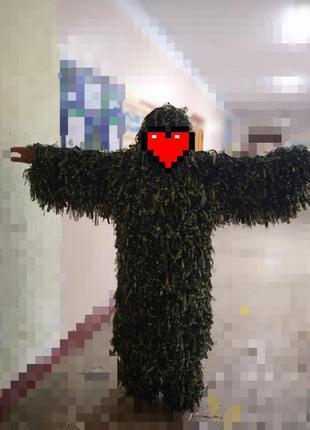 Маскувальний костюм кікімора кайот лісовик гіллі2 фото