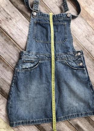 Сарафан джинсовый  платье джинсовое3 фото