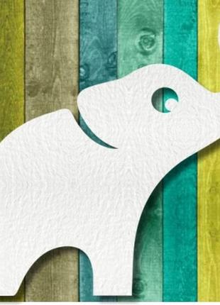 Чипборд "слоник"