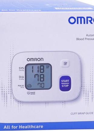 Тонометр omron rs2 (ньому-6161-e) автоматичний на зап'ясті гарантія 5 років