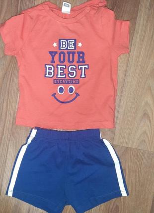 Літній костюм lc waikiki 6-9міс