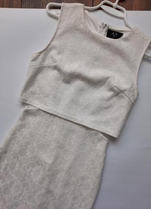 Сукня з вирізами на талії ax paris3 фото
