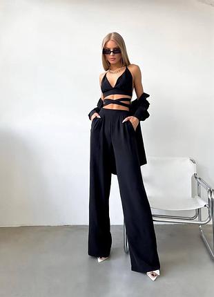 Костюм 3-ка рубашка штаны топ