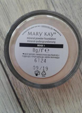 Минеральная пудра mary kay3 фото