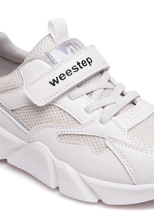 New модные кроссовки weestep для девочки р.32 - 35