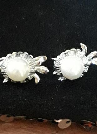 Сережки "черепашки" 3