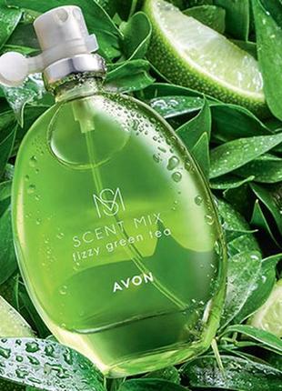 Туалетная вода scent mix fizzy green tea зеленый  чай 30 мл2 фото