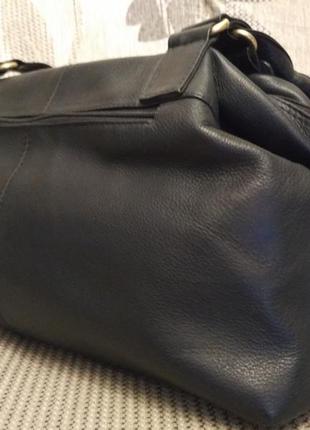 Объемная кожаная сумка - 100% натуральная мясистая кожа3 фото