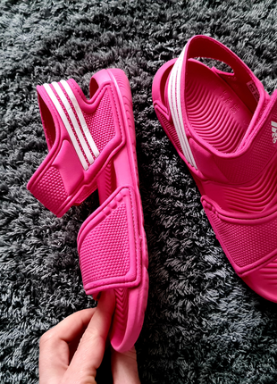 Легкие резиновые босоножки adidas, сандали adidas3 фото