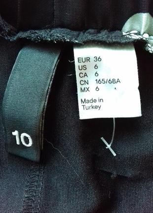 Лёгкие шифоновые с шортами широкие штаны на резинке в горошек / воздушные свободные брюки палаццо4 фото