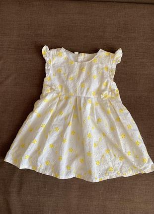 Платье на девочку 6-9 месяцев5 фото