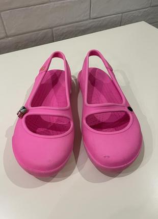 Балетки crocs 10