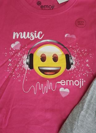 Літній костюм футболка і шорти, піжама emoji2 фото