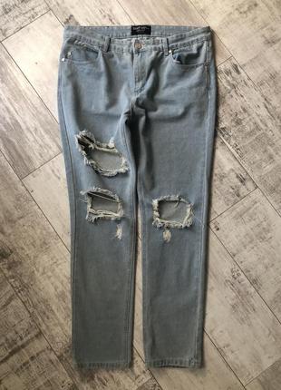 Мужские зауженные джинсы