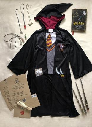 Шикарна мантія harry potter гаррі поттер з аксесуарами р. 6-8 років