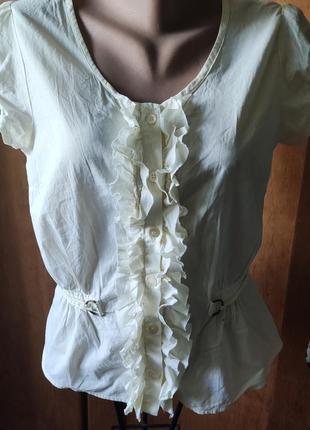 Літня блузочка від burberry, розм. м1 фото