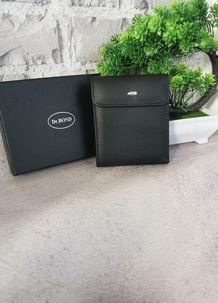 Мужской кожаный кошелек чоловічий шкіряний гаманець