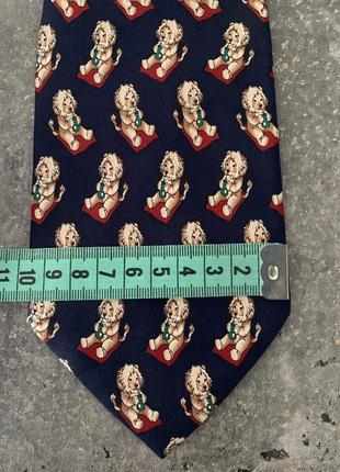 Галстук, краватка левеня , 100% шовк, італія6 фото