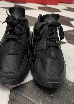 Кроссовки nike air huarache black