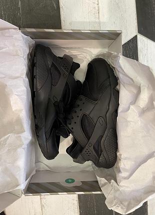 Кроссовки nike air huarache black