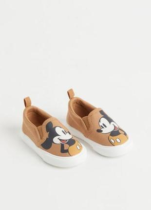 Сліпони кеді "mickey mouse" h&m (сша)