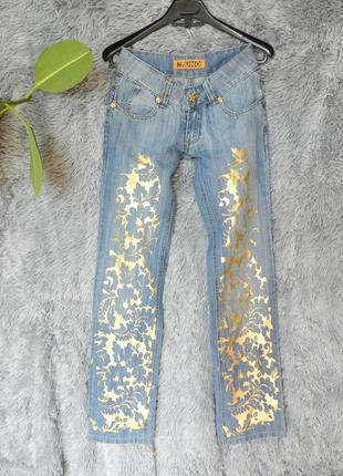 ✅ джинсы с напылением2 фото