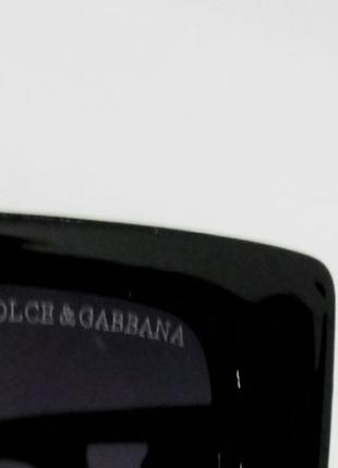 Очки в стиле dolce & gabbana стильные женские солнцезащитные очки черные с градиентом8 фото