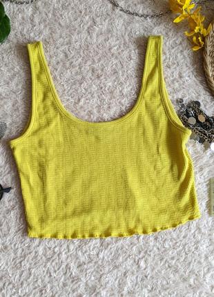 Топ салатовый) topshop 36