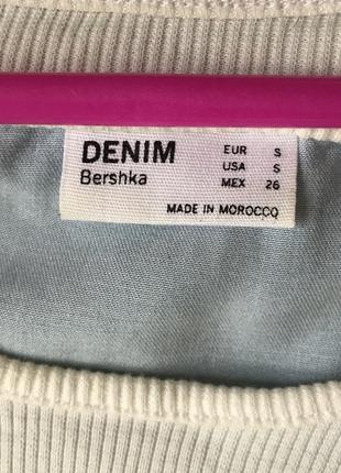 Платье bershka denim размер s4 фото