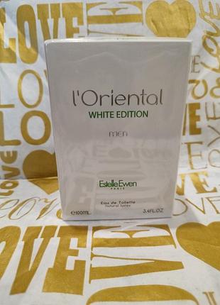 Туалетная вода для мужчин geparlys l'oriental white edition 100 мл