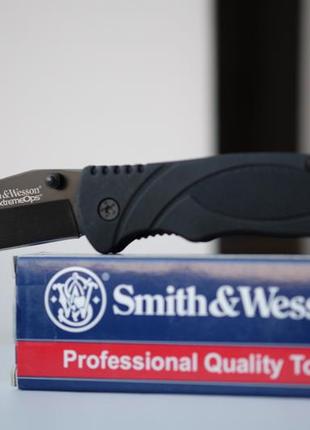 Складний ніж нож smith & wesson swa25
