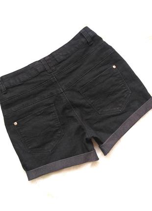 2 вещи по цене 1. короткие джинсовые шортики на высокой посадке с подворотом denim co. размер xs5 фото