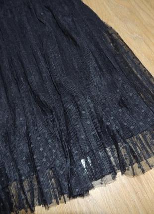 Платье нарядное 12-13р. primark плаття нарядне дедероновое сетка с вышивкой з вишивкою3 фото